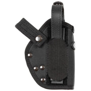 Funda de pistola P1 de nailon negra con correas de repuesto