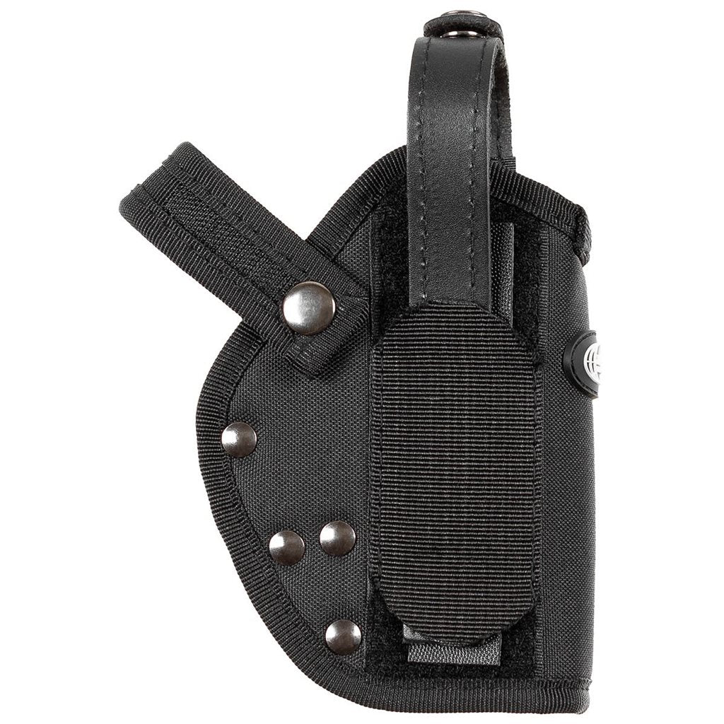 Funda de pistola P1 de nailon negra con correas de repuesto