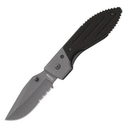 Navaja de bolsillo Ka-Bar WARTHOG II con filo combinado (vista cerrada)