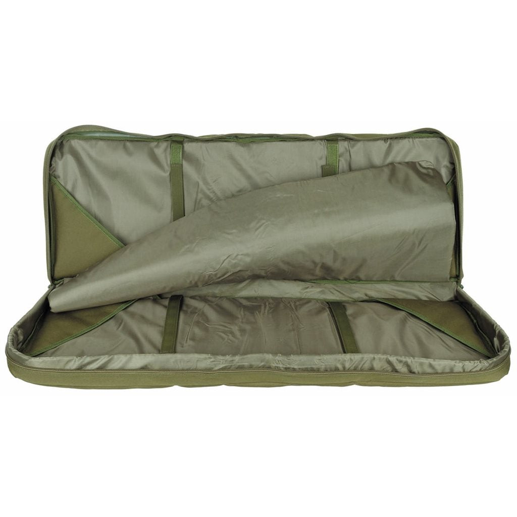 Bolsa para dos rifles 90 cm Modular negra con correas para la espalda