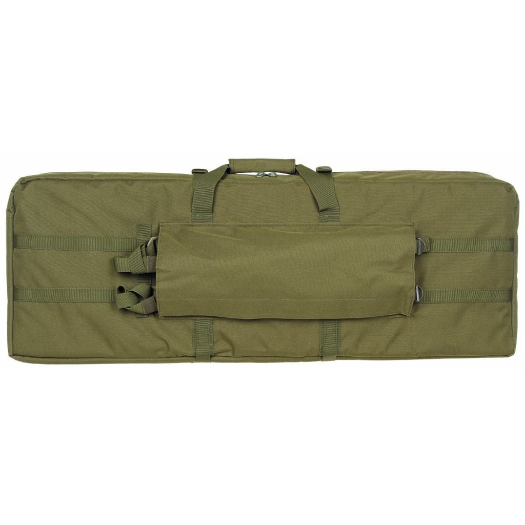 Bolsa para dos rifles 90 cm Modular negra con correas para la espalda