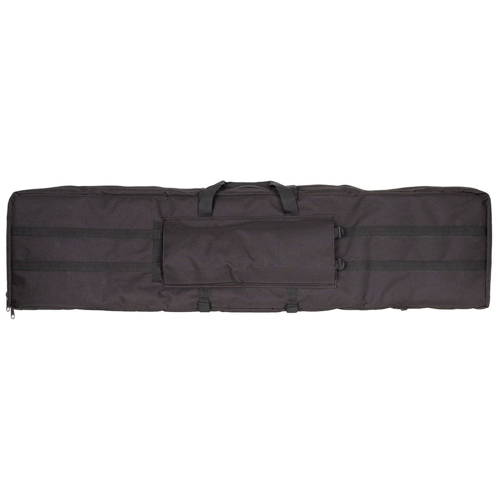 Bolsa para dos fusiles MODULAR negra con correas para la espalda, funda para dos fusiles y dos pistolas
