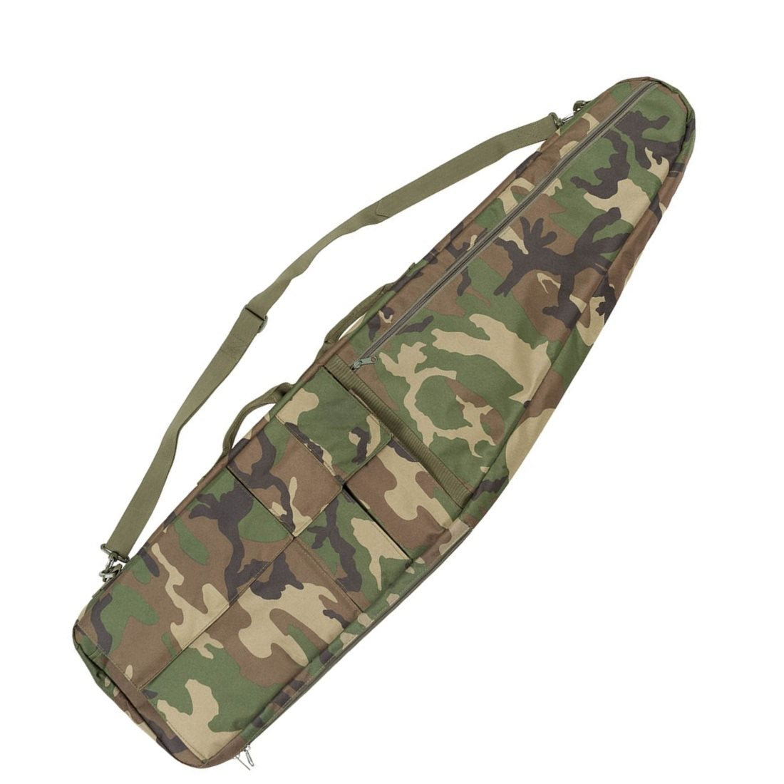 Funda para arma Paintball Woodland 130 cm, 100% nylon (MFH)