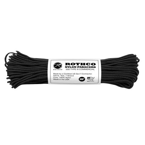 Cuerda Paracord de nylon 550LB ø 4 mm, 30 m