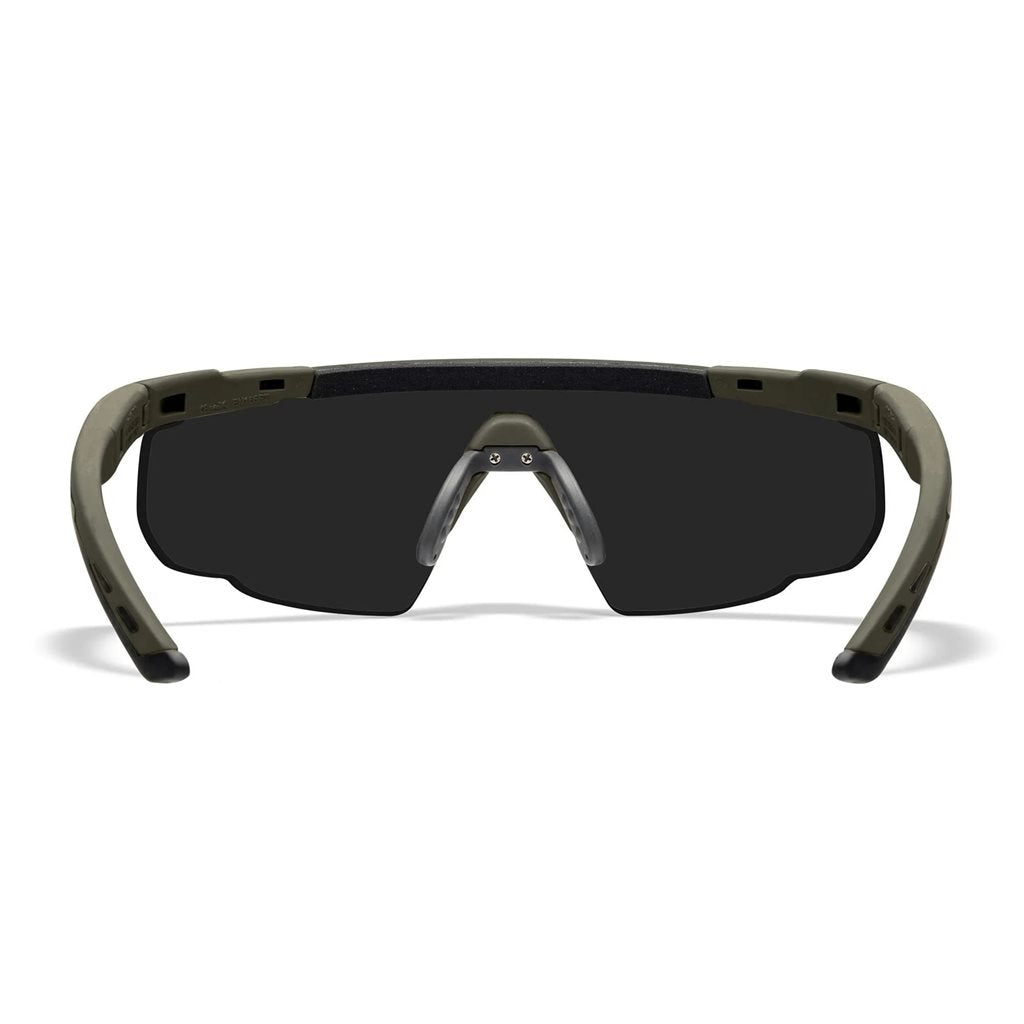 Gafas de tiro SABER ADVANCED con 3 lentes y marco verde