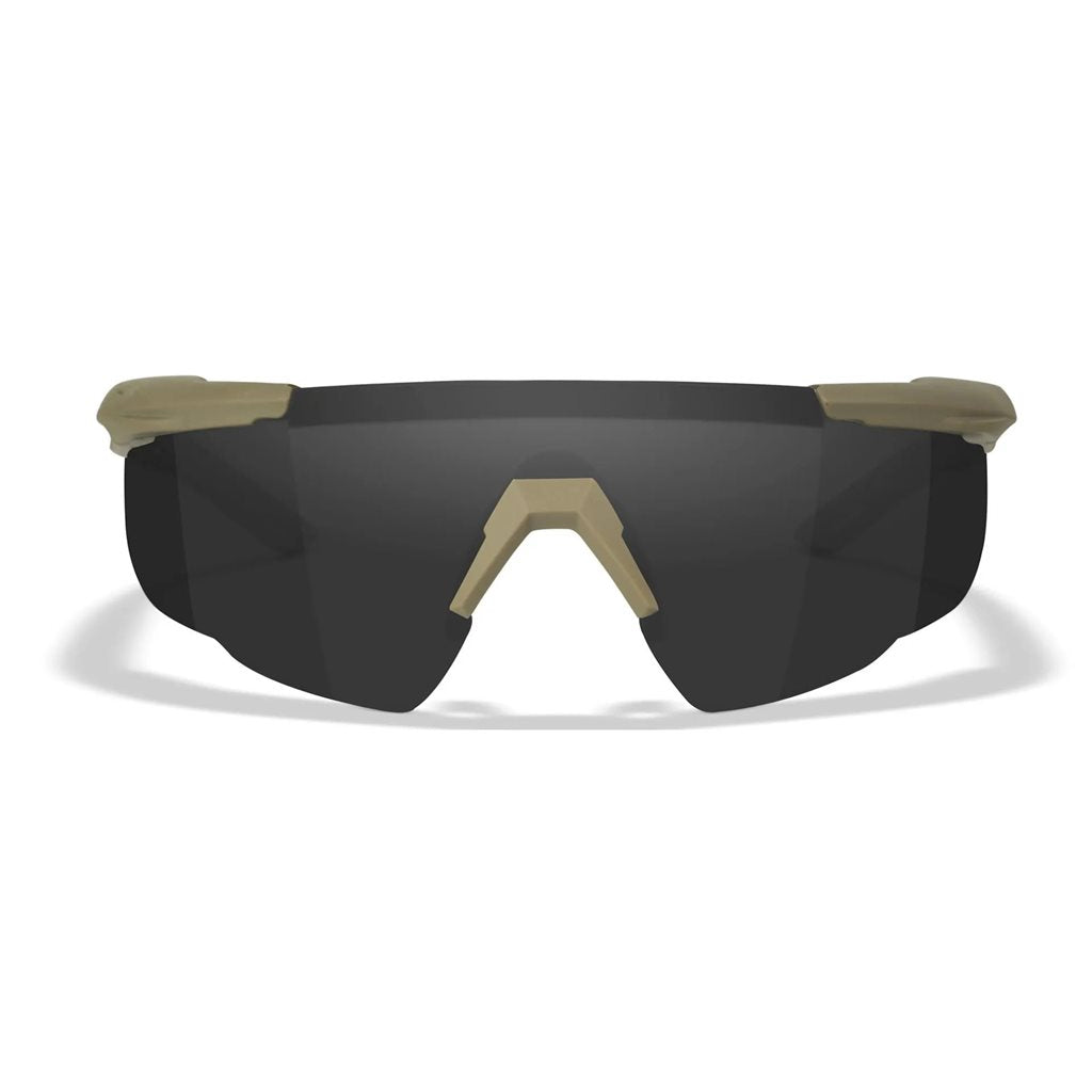 Gafas de tiro SABER ADVANCED con 3 lentes y marco verde