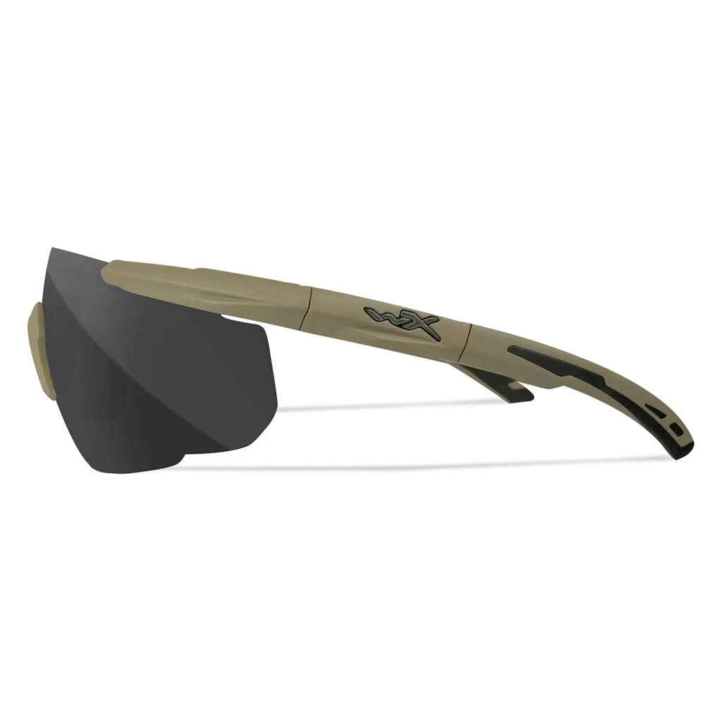 Gafas de tiro SABER ADVANCED con 3 lentes y marco verde
