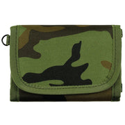 Cartera CZ 95 en poliéster con bolsillo para monedas y funda transparente para documentos