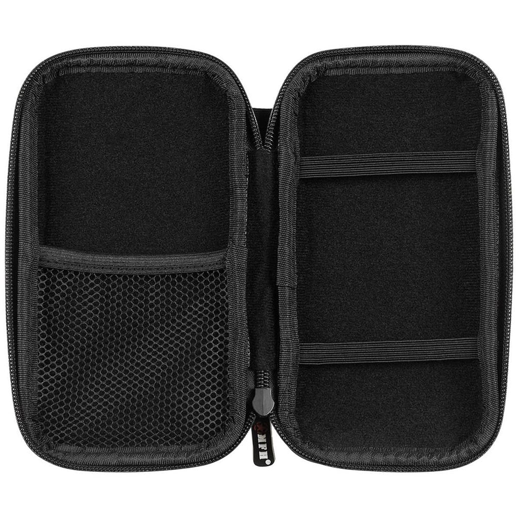 Funda HARDSHELL pequeña negra reforzada con espuma EVA, estuche protector