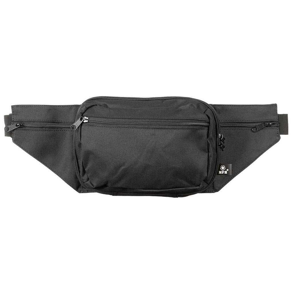 Riñonera SECURITY negra con funda para pistola