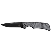 Navaja plegable US1 gris con hoja lisa 420HC y cierre LockBack