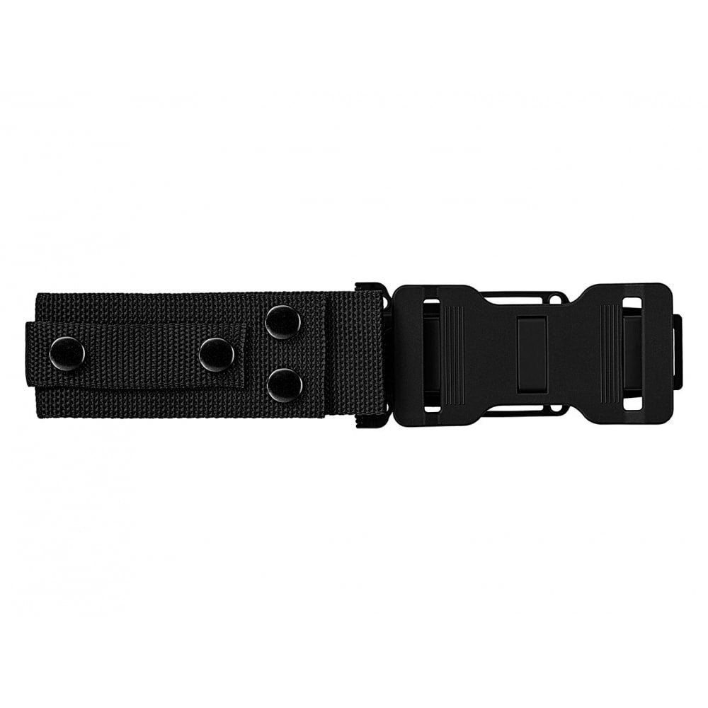 Cuchillo STRONGARM SE negro, hoja 125 mm, acero 420HC, funda plastico