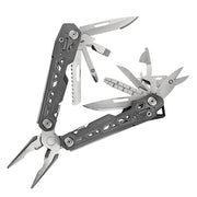 Alicates multifunción plegables TRUSS con 17 herramientas para casa, trabajo y exterior