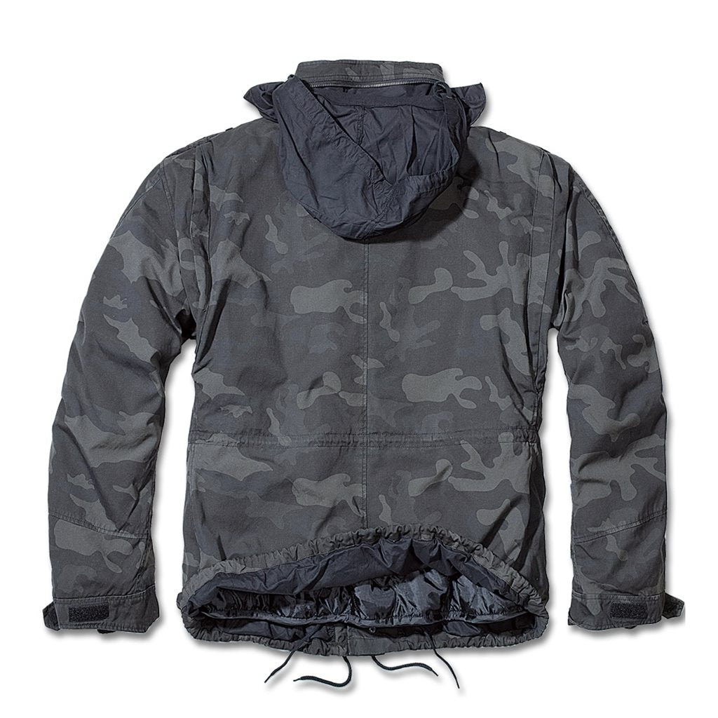 Chaqueta M65 Giant parka militar vintage con forro acolchado desmontable y piel sintética