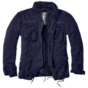 Chaqueta M65 GIANT NAVY azul marino con forro desmontable de nylon y pelo sintético, vista frontal