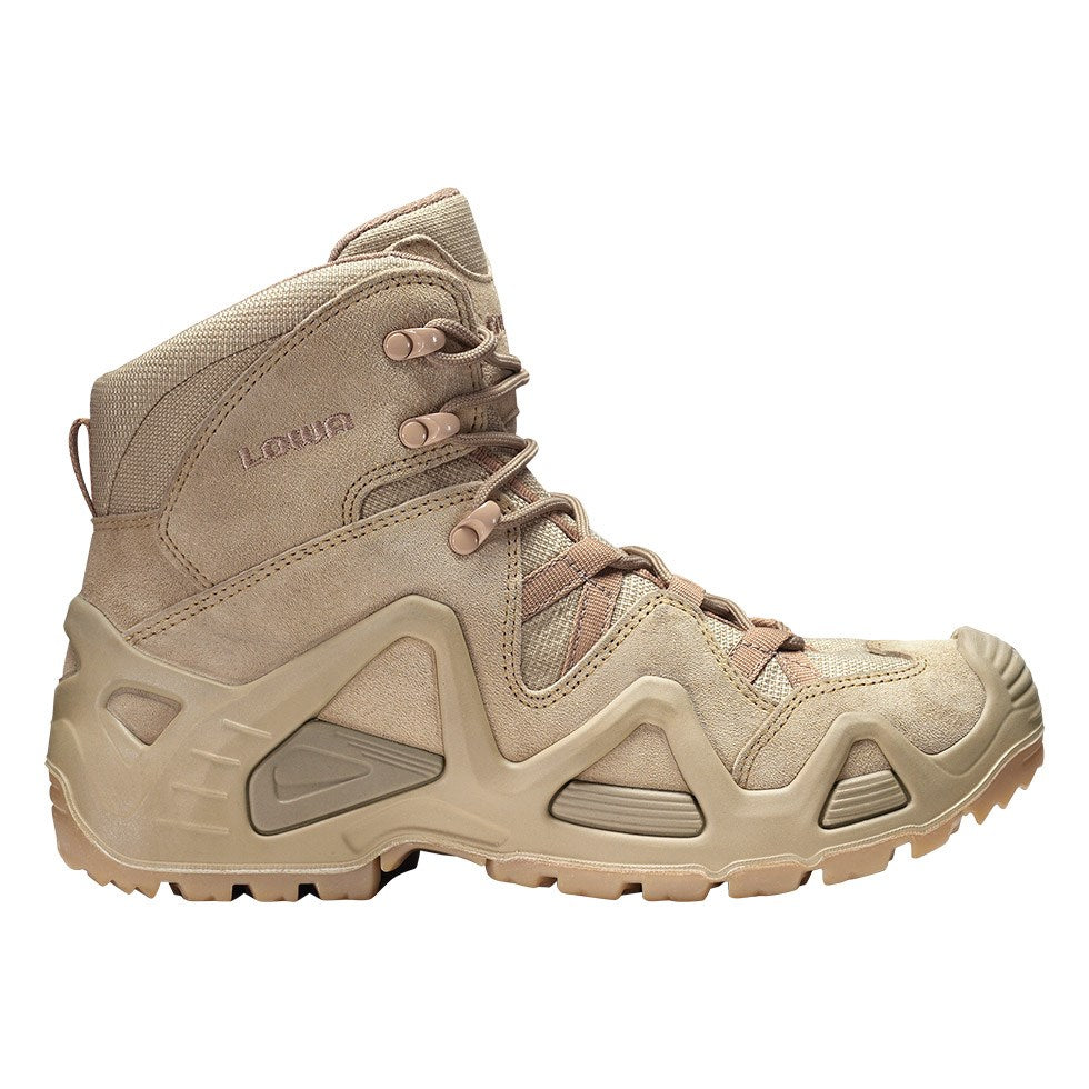 Botas ZEPHYR GTX MID TF Desert — bota táctica impermeable de caña media en color desert