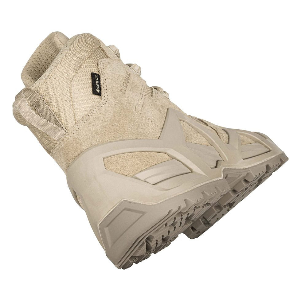Botas ZEPHYR MK2 GTX MID DESERT, segunda generación, versión MID, color desert