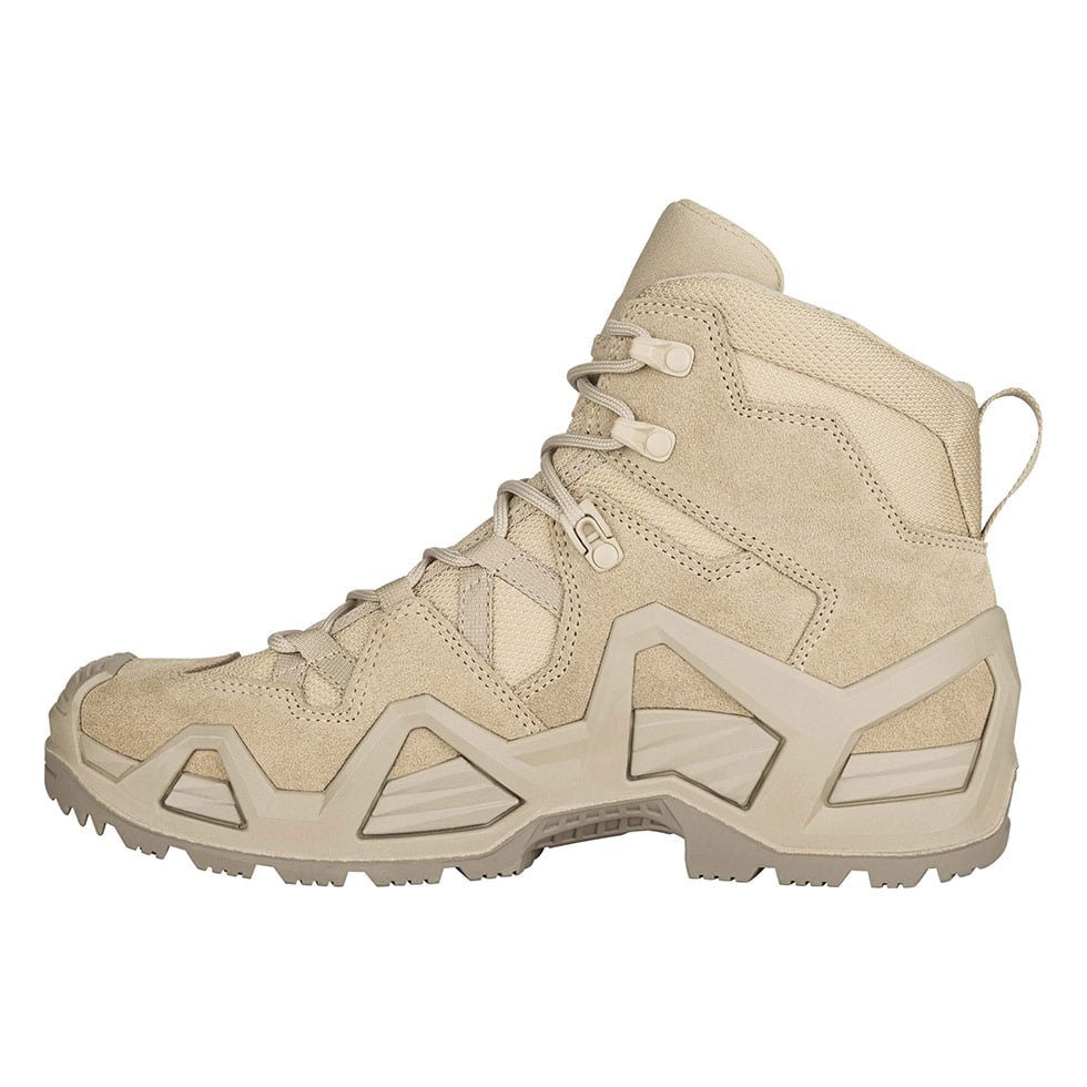 Botas ZEPHYR MK2 GTX MID DESERT, segunda generación, versión MID, color desert