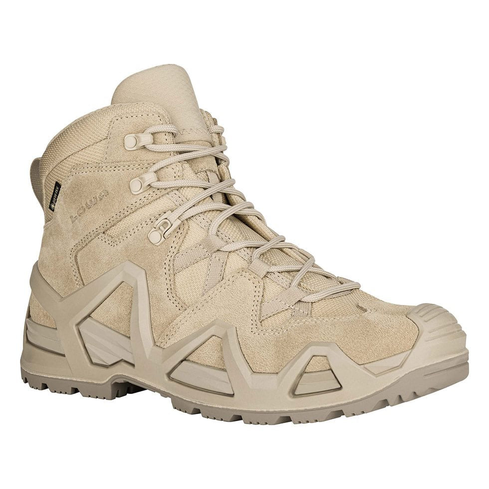 Botas ZEPHYR MK2 GTX MID DESERT, segunda generación, versión MID, color desert