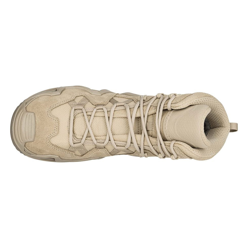 Botas ZEPHYR MK2 GTX MID DESERT, segunda generación, versión MID, color desert