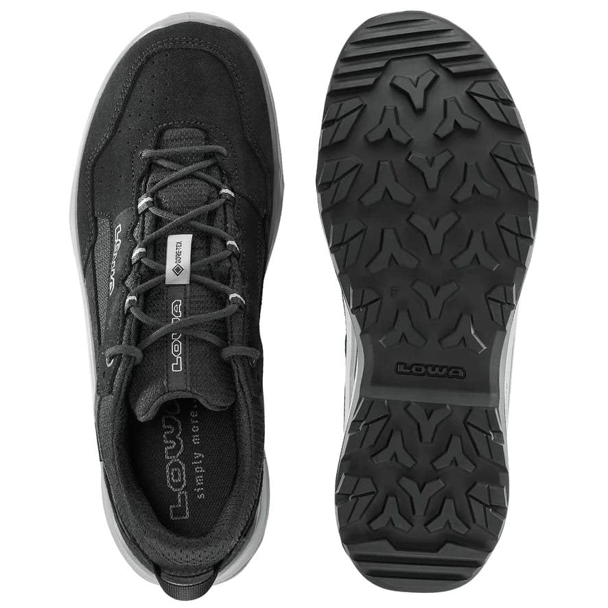 Zapato VENTIERRA GTX LO negro y gris, vista lateral