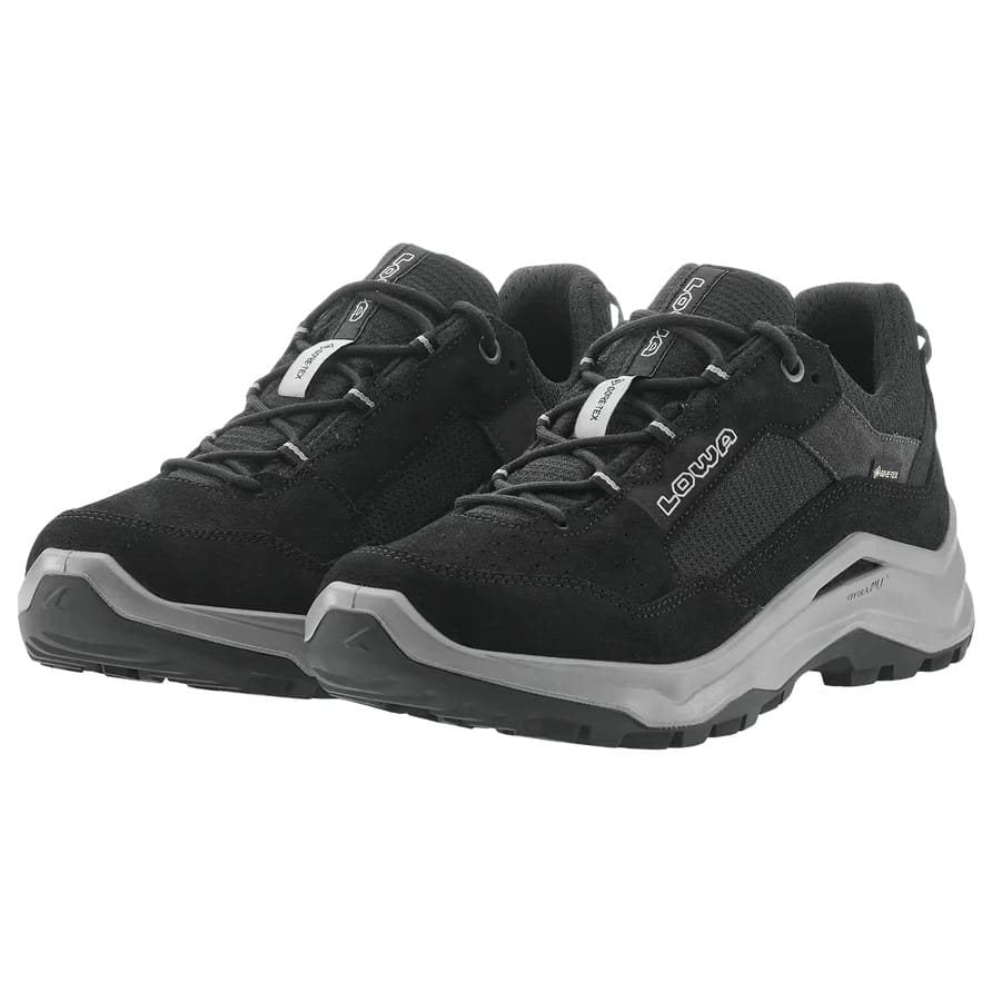 Zapato VENTIERRA GTX LO negro y gris, vista lateral