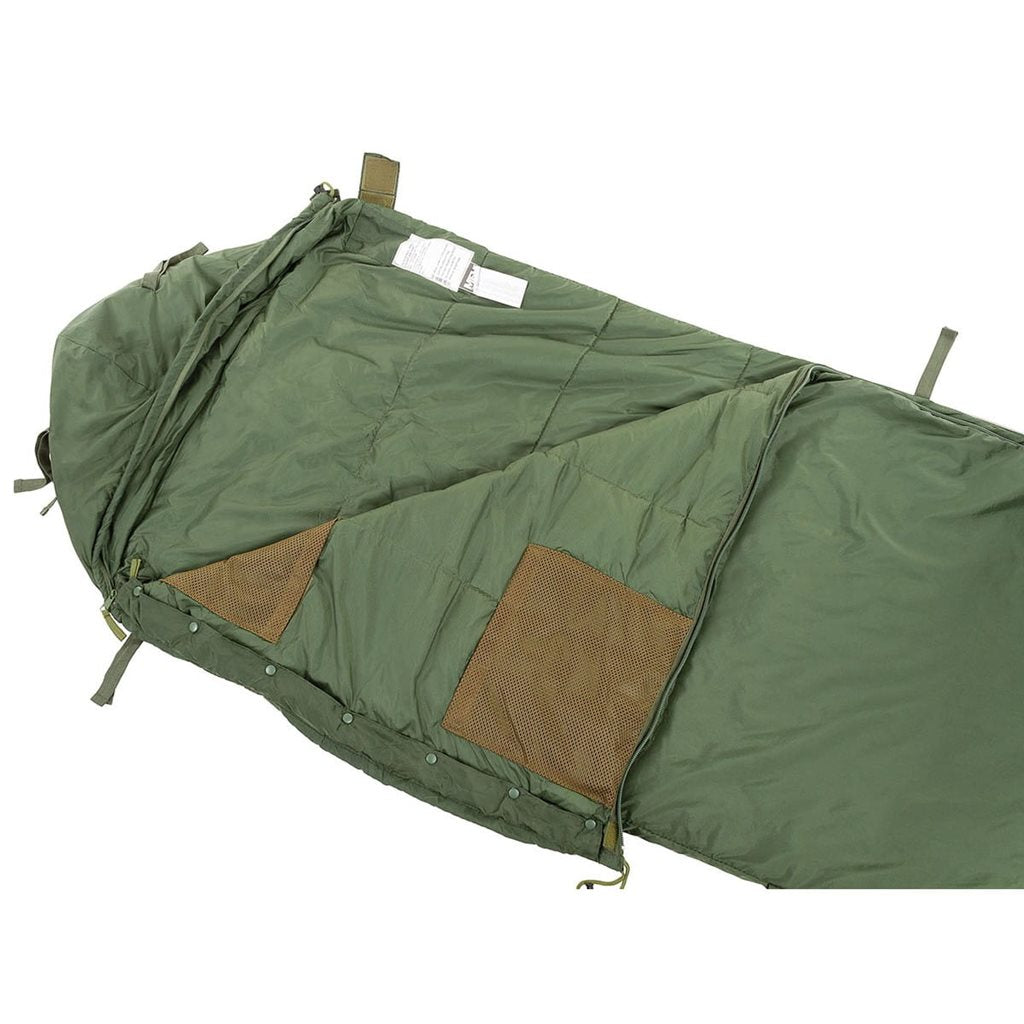 Saco de dormir tipo británico Light Weight en color verde, referencia 31145B