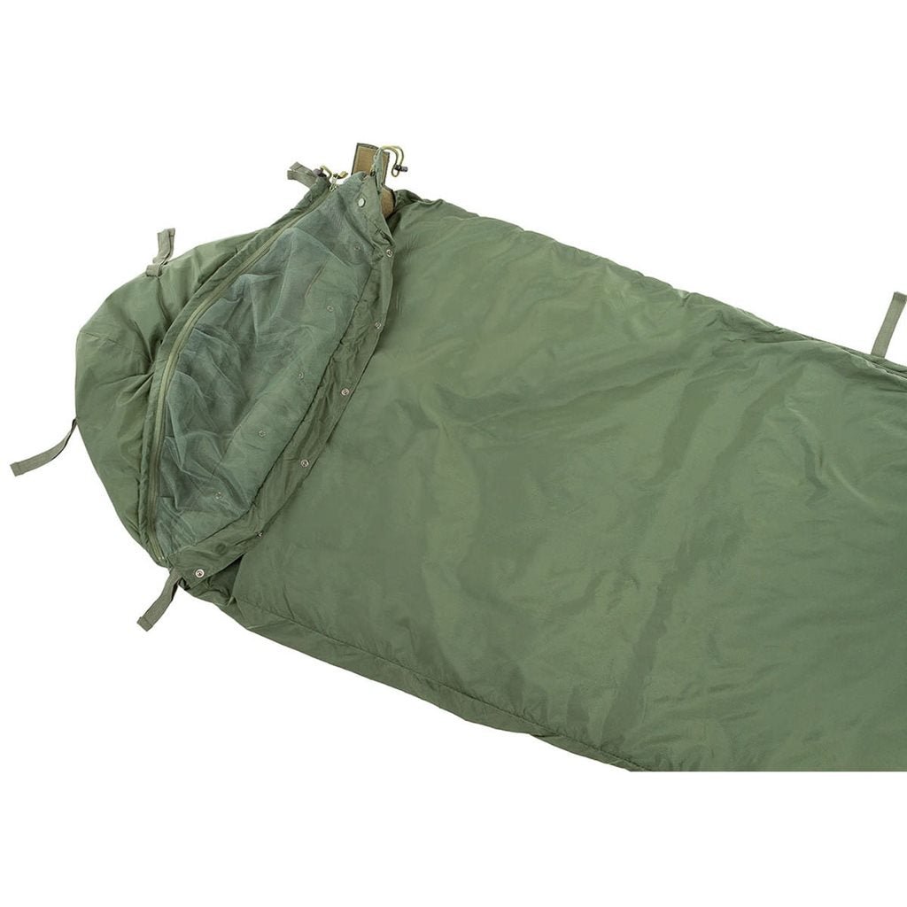 Saco de dormir tipo británico Light Weight en color verde, referencia 31145B
