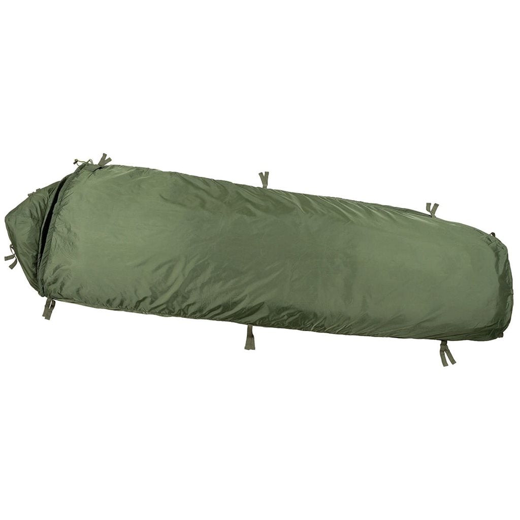 Saco de dormir tipo británico Light Weight en color verde, referencia 31145B