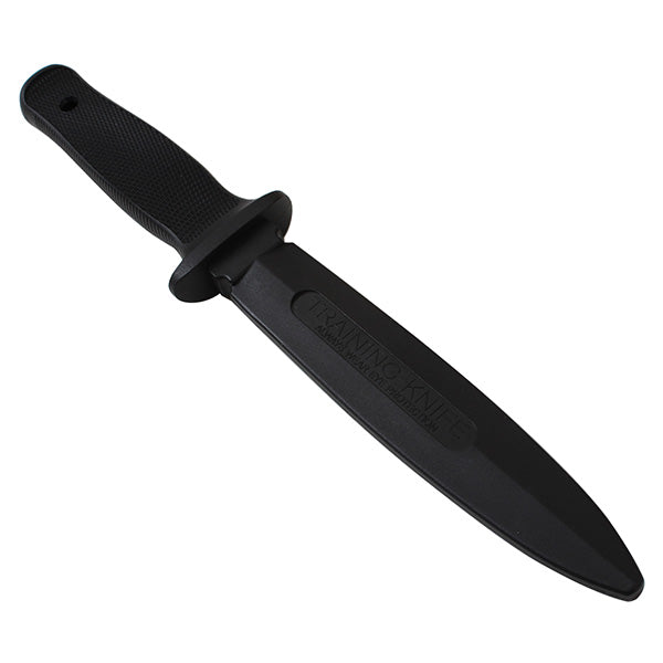 Cuchillo de entrenamiento de goma PEACE KEEPER negro