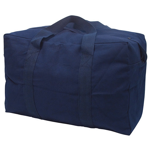 Bolsa PARACHUTE Rothco negra de lona, 60 x 37,5 x 32,5 cm