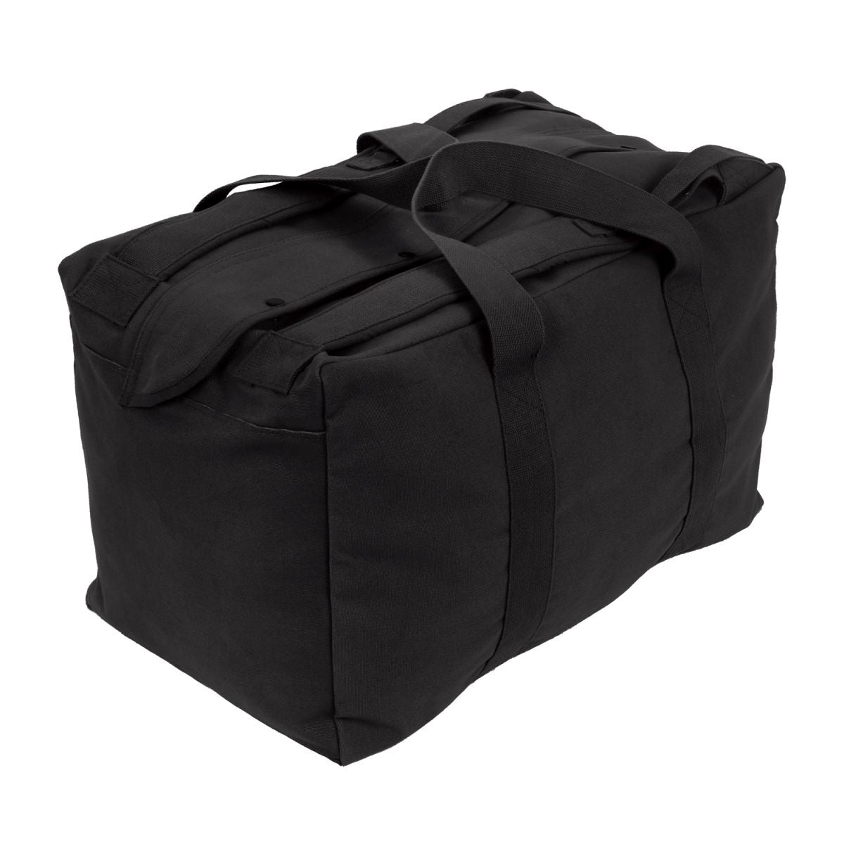Bolsa táctica MOSSAD Tactical Cargo verde, algodón 100%, 60x38x33 cm, asas reforzadas y correas ajustables