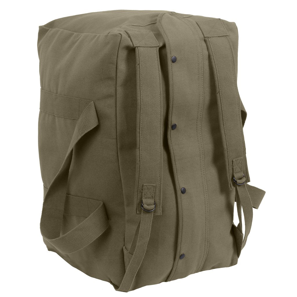 Bolsa MOSSAD TACTICAL CARGO negra 60 x 38 x 33 cm algodón 100%