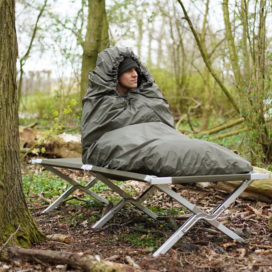Funda modular verde para saco de dormir TF-2215