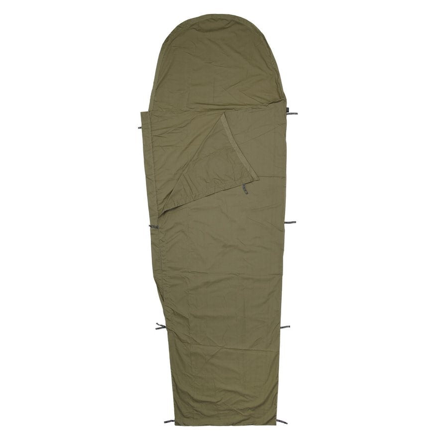 Sábana interior higiénica verde para saco de dormir TF-2215