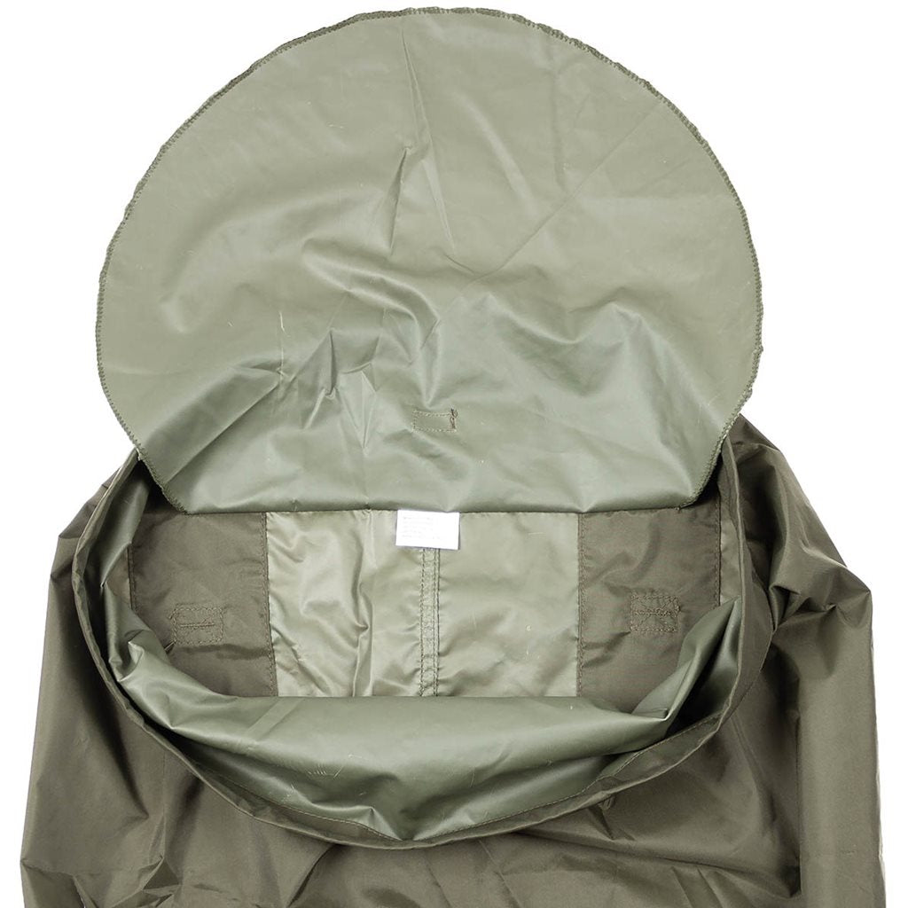 Bolsa de compresión BW verde para saco de dormir - réplica militar