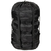 Bolsa de compresion US negra para saco de dormir