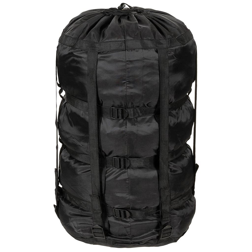 Bolsa de compresion US negra para saco de dormir