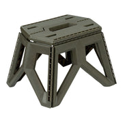 Taburete plegable STOOL 24 cm, ligero y compacto para camping, pesca y exteriores