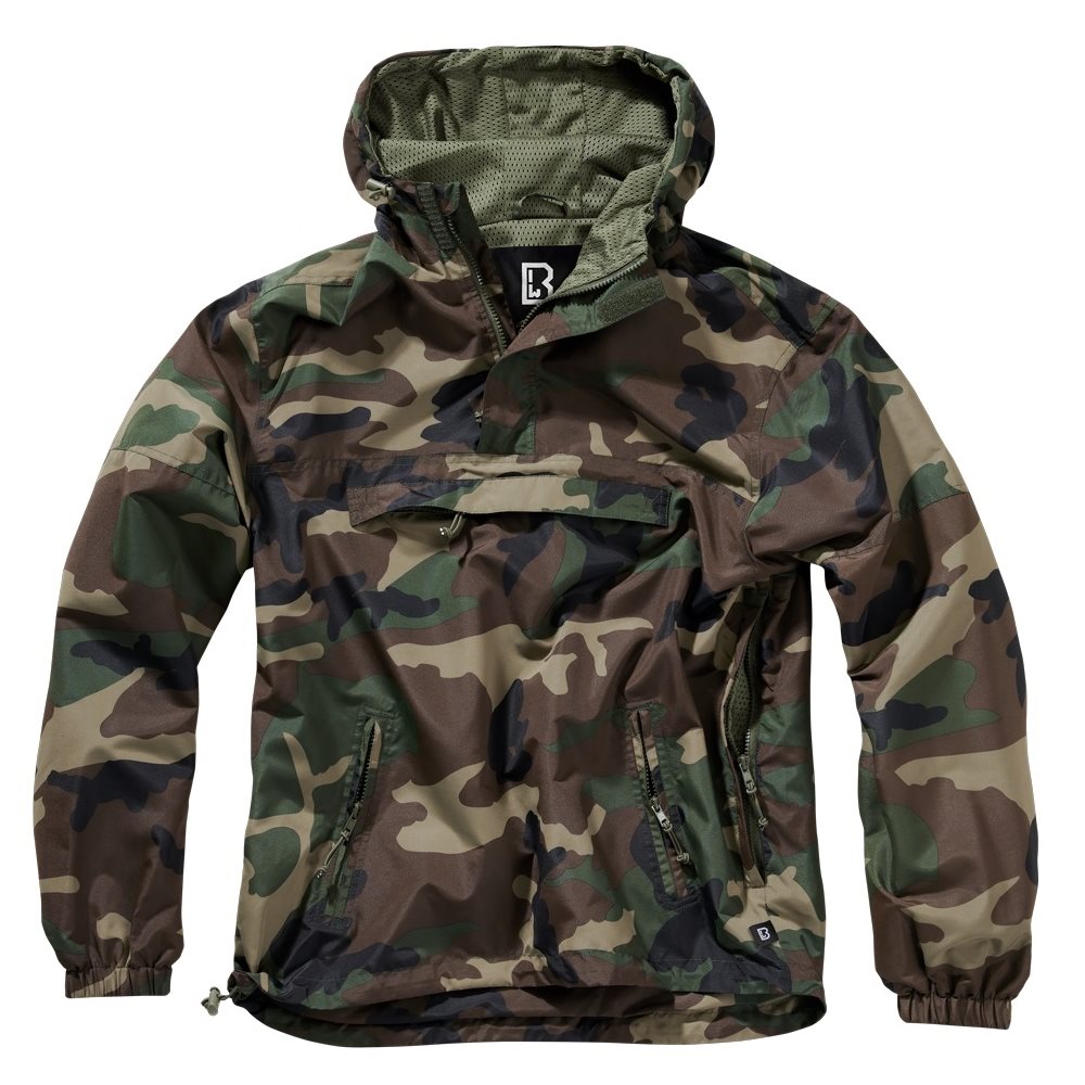 Chaqueta Summer Windbreaker Woodland ligera y transpirable con forro de malla