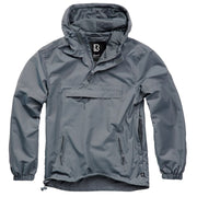Chaqueta cortavientos Summer Windbreaker gris, ligera y transpirable
