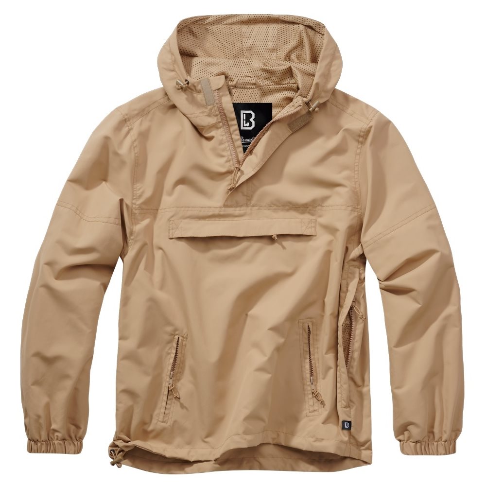 Imagen del cortavientos Summer Windbreaker Camel en color arena