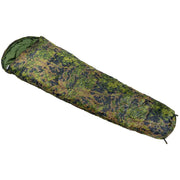 Saco de dormir momia camuflaje M05 Tarn, doble aislamiento, 220 x 50 x 70 cm