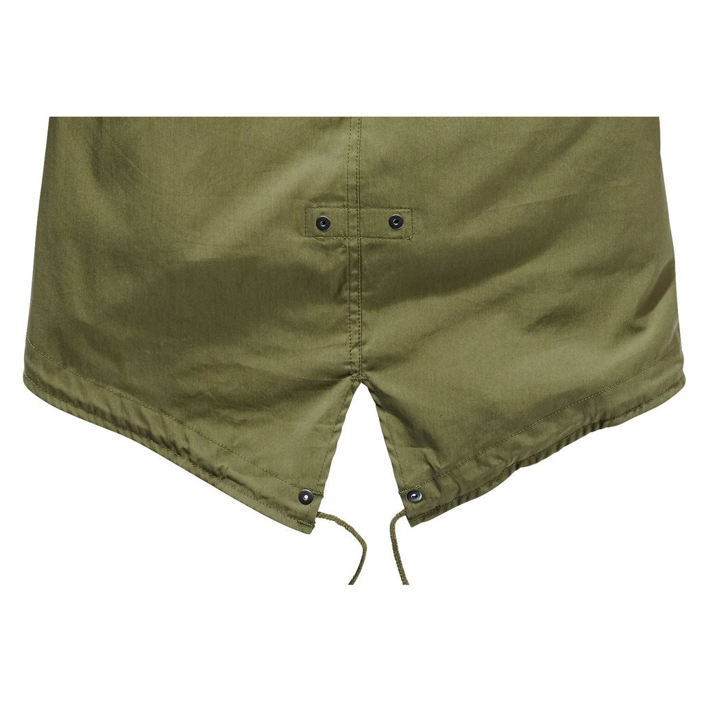 Parka US M51 Fishtail Verde vista frontal