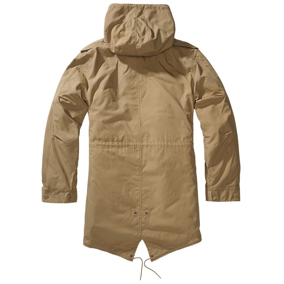 Parka Fishtail US M51 camel con forro desmontable