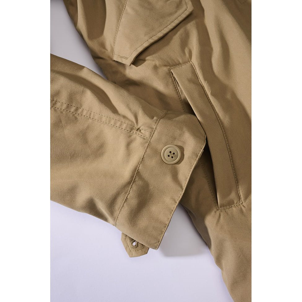 Parka Fishtail US M51 camel con forro desmontable