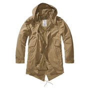 Parka Fishtail US M51 camel con forro desmontable