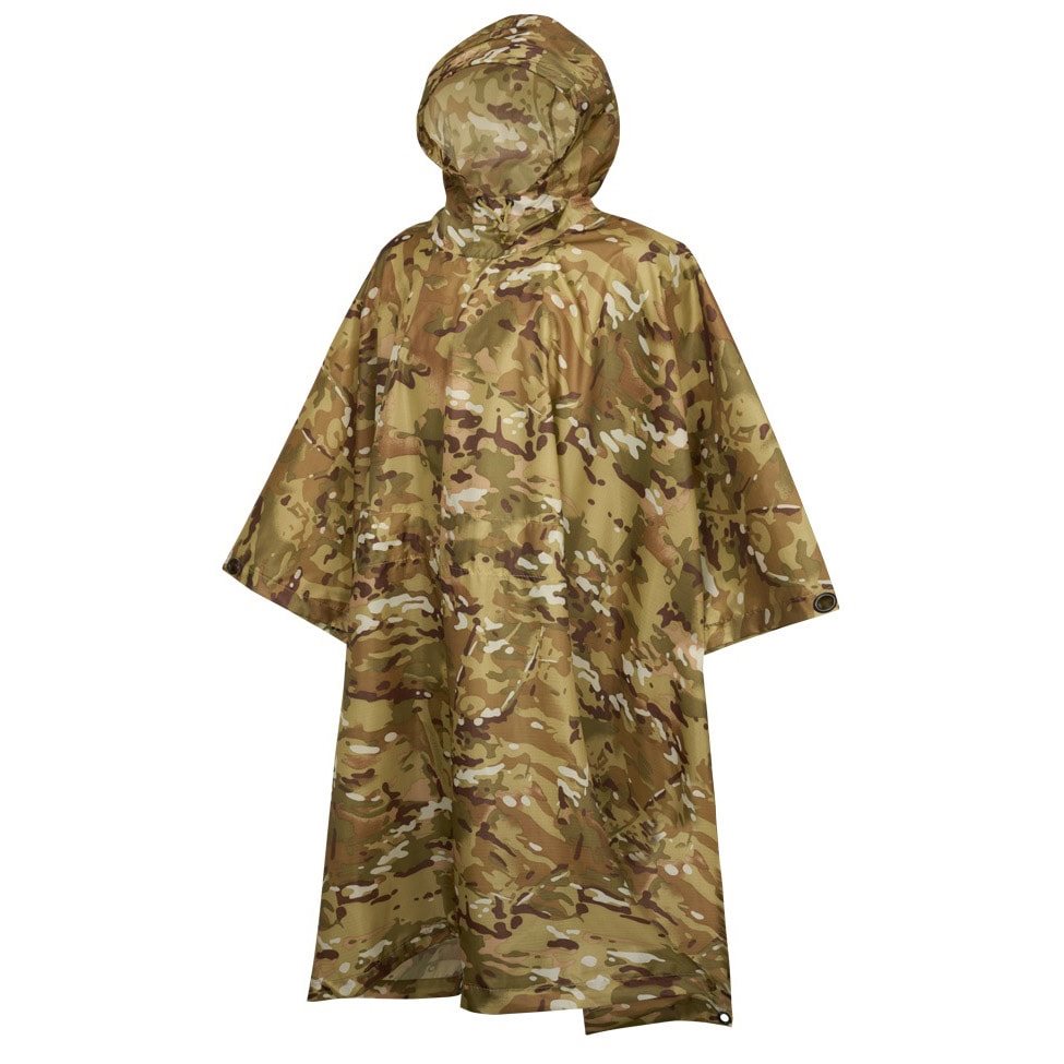 Poncho rip-stop WOODLAND con funda