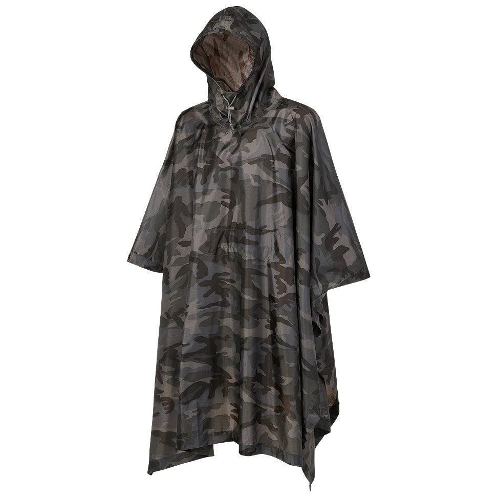 Poncho rip-stop WOODLAND con funda