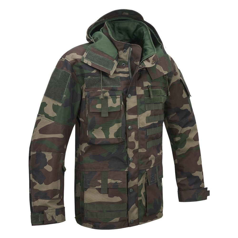 Chaqueta PERFORMANCE WOODLAND táctica, vista del producto